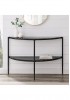 Gaius Semi Curved Console Table W100
